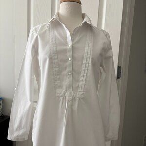 Coldwater Creek White Cotton Top PM